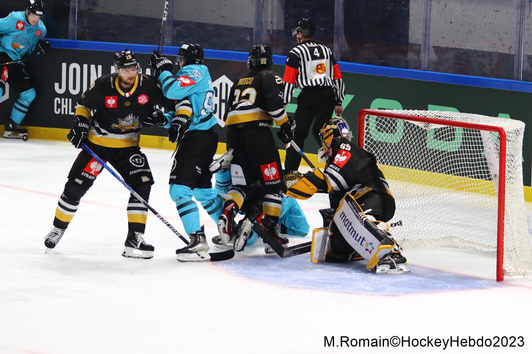 Rouen 3 - 8 Lahti 