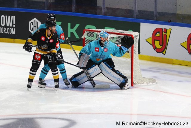 Photo hockey match Rouen - Lahti  le 02/09/2023