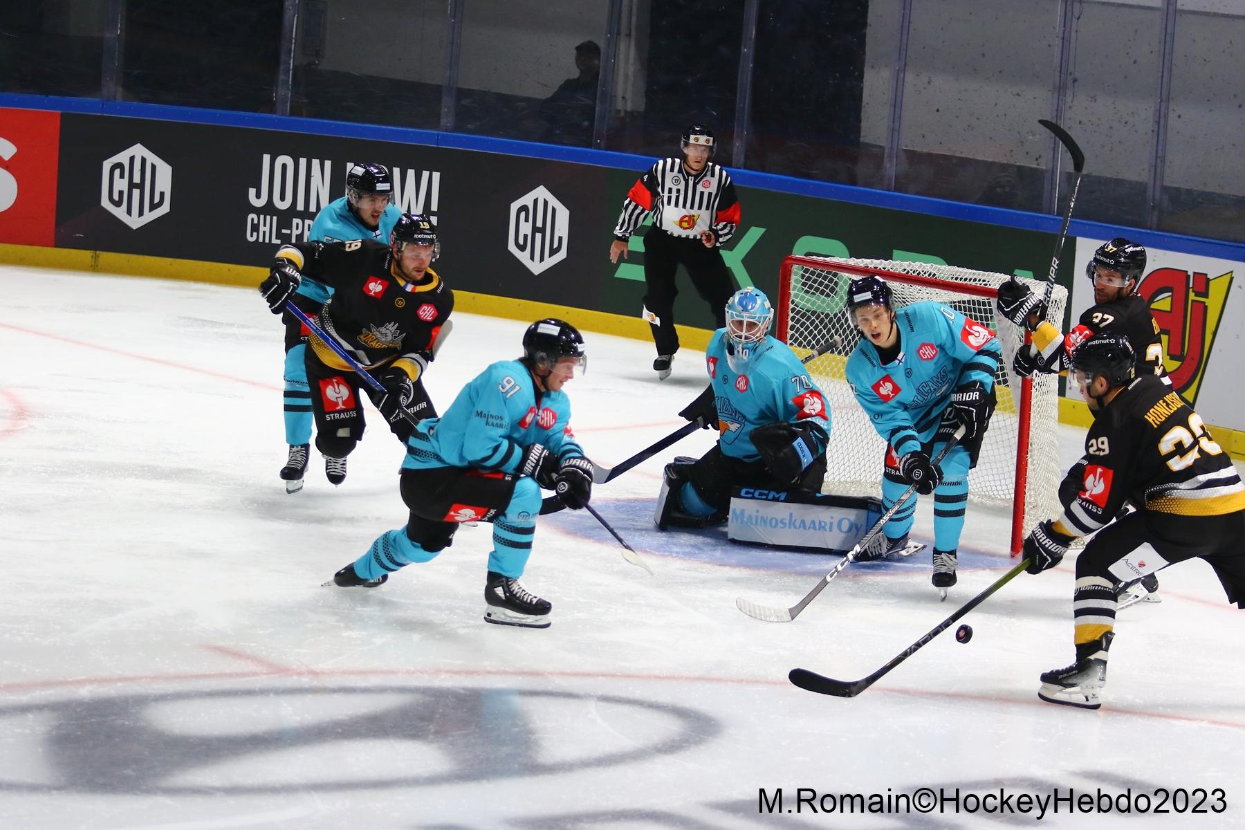 Rouen 3 - 8 Lahti 
