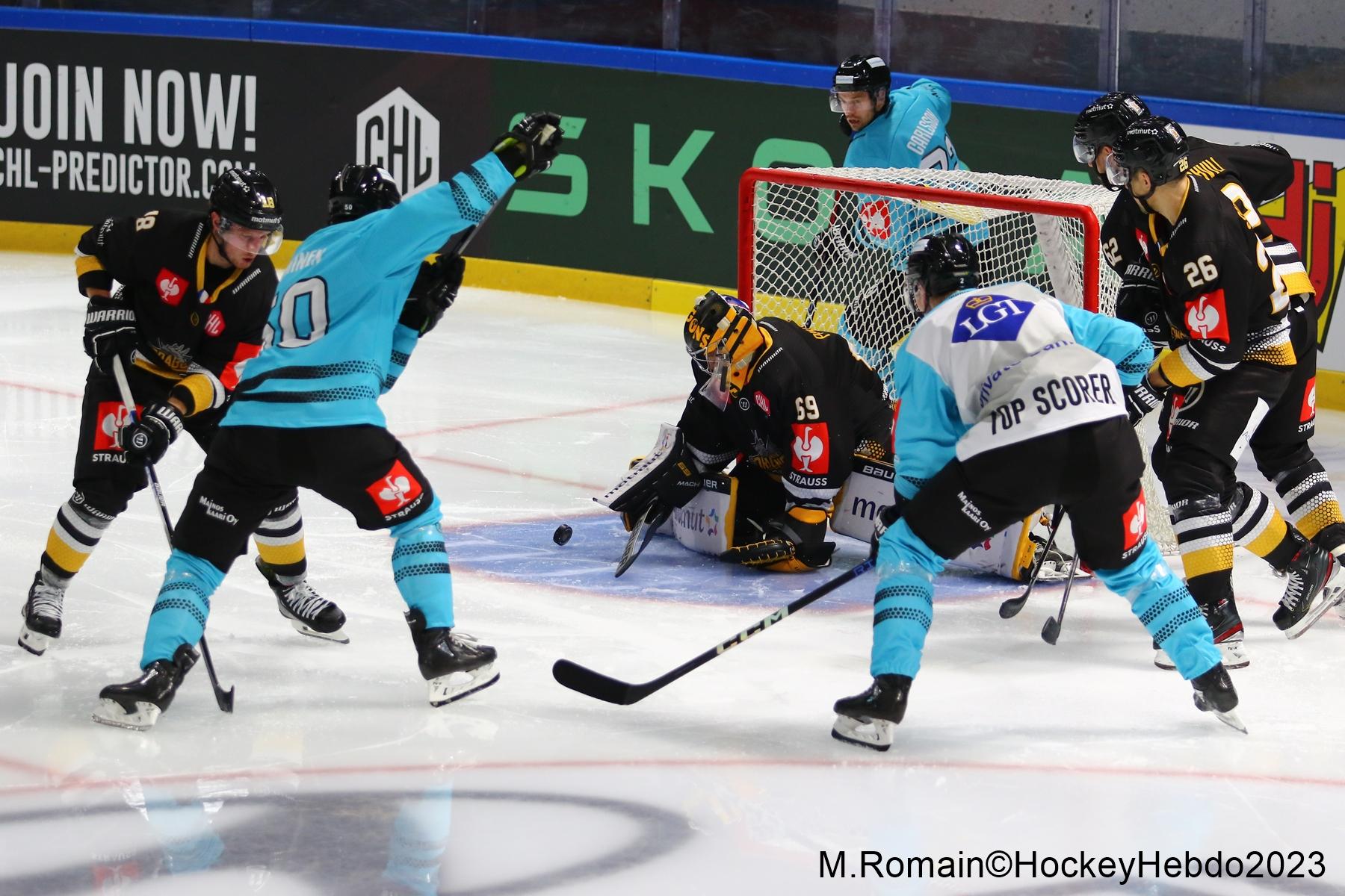Rouen 3 - 8 Lahti 