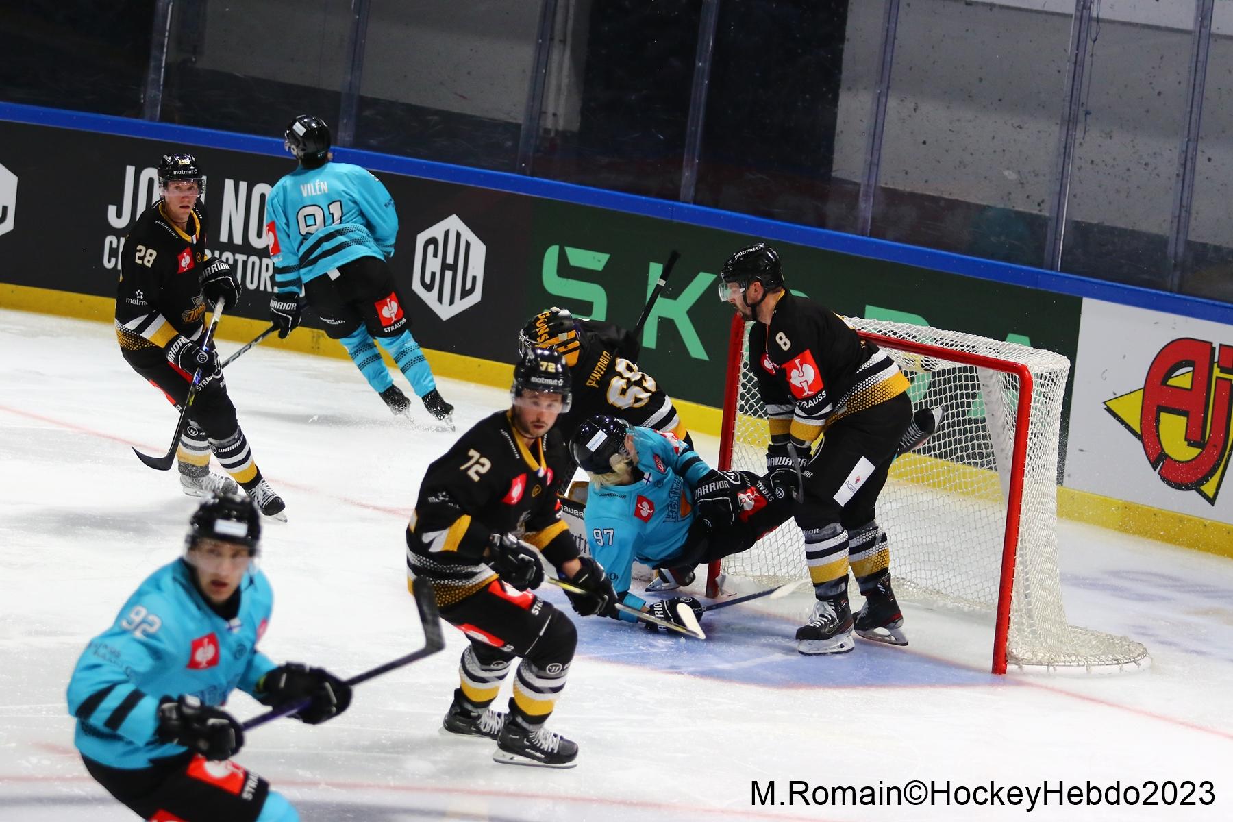 Rouen 3 - 8 Lahti 