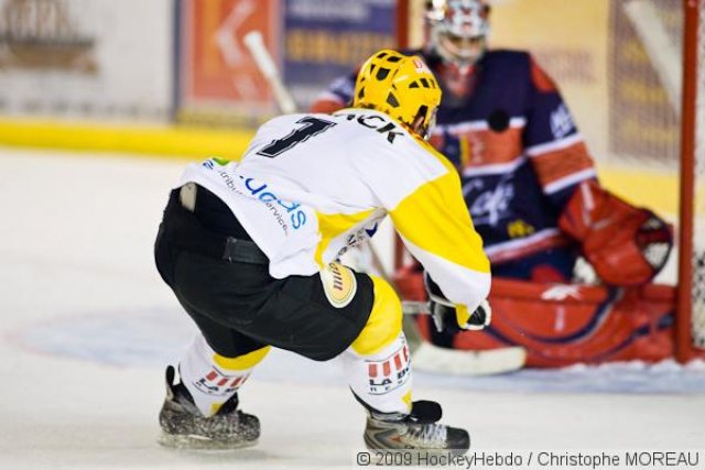 Photo hockey match Strasbourg  - Grenoble  le 26/09/2009