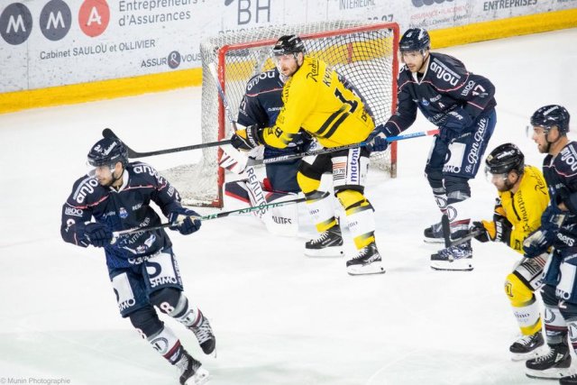 Photo hockey match Angers  - Rouen le 12/09/2023