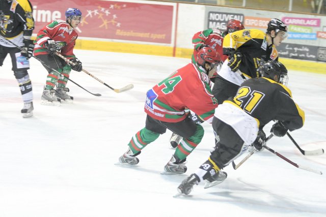 Photo hockey reportage Espoirs Elite Rouen/Mont Blanc 27/09/09