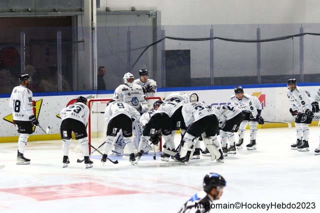 Photo hockey match Rouen - Marseille le 15/09/2023