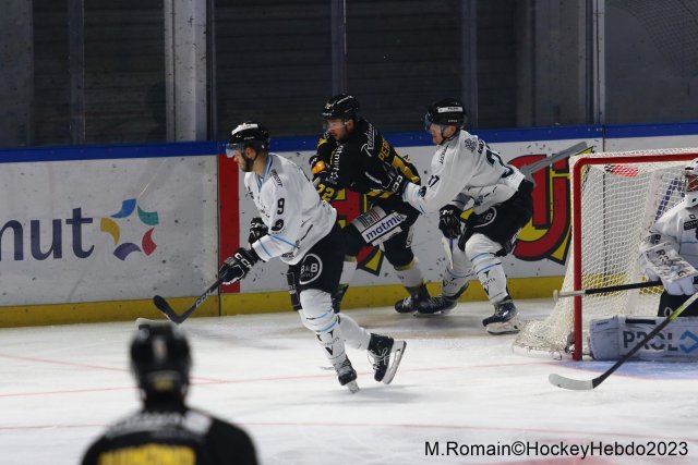 Photo hockey match Rouen - Marseille le 15/09/2023