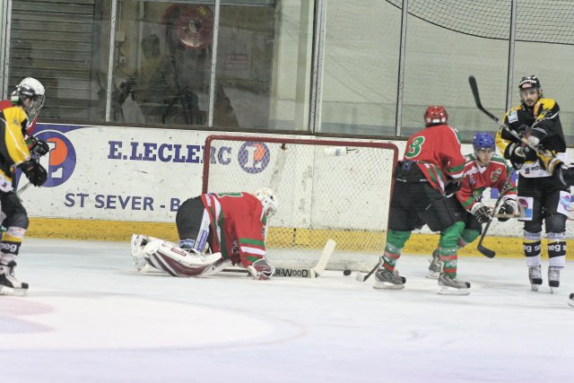 Photo hockey reportage Espoirs Elite Rouen/Mont Blanc 27/09/09