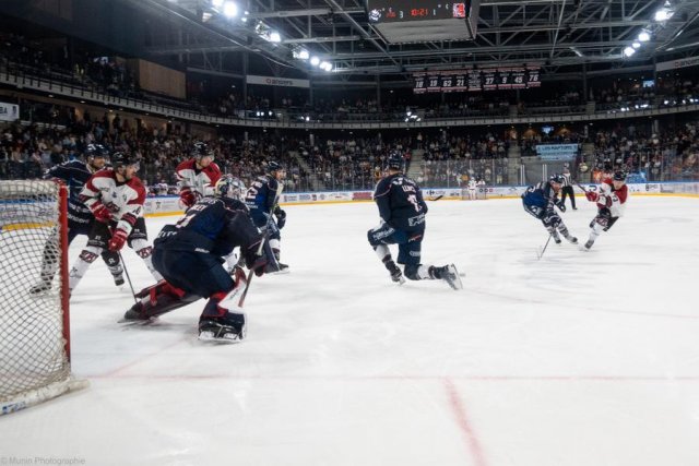 Photo hockey match Angers  - Briançon  le 15/09/2023