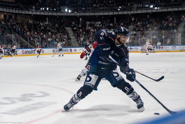 Photo hockey match Angers  - Briançon  le 15/09/2023