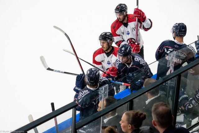 Photo hockey match Angers  - Briançon  le 15/09/2023