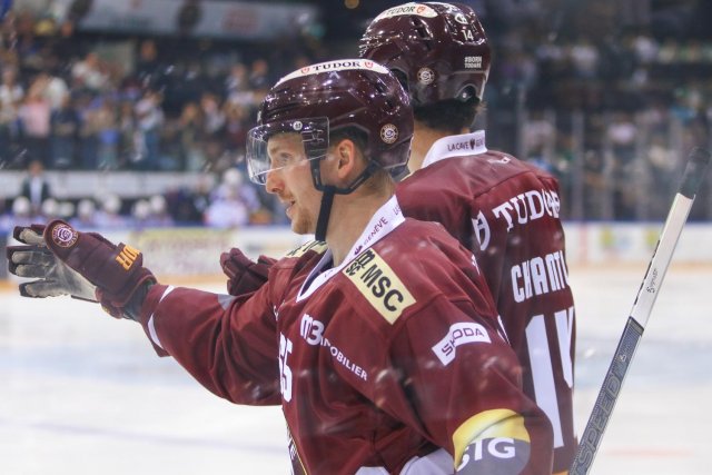 Photo hockey match Genève - Zürich le 16/09/2023