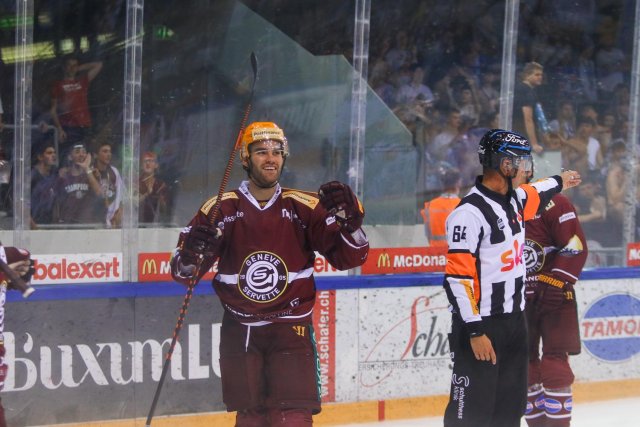Photo hockey match Genève - Zürich le 16/09/2023