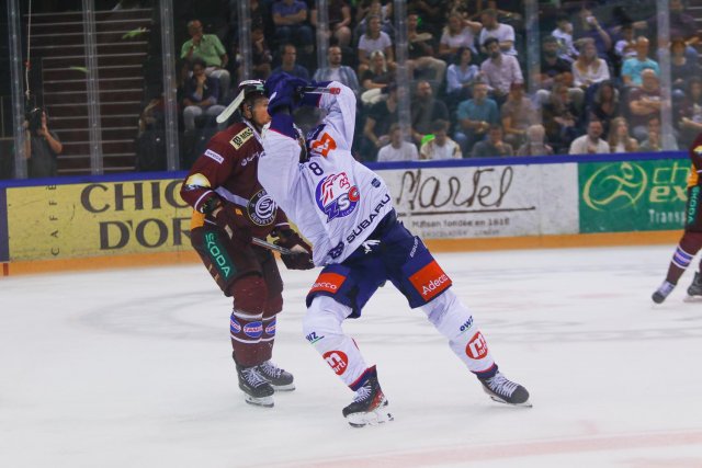 Photo hockey match Genève - Zürich le 16/09/2023