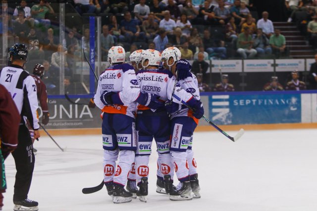 Photo hockey match Genève - Zürich le 16/09/2023