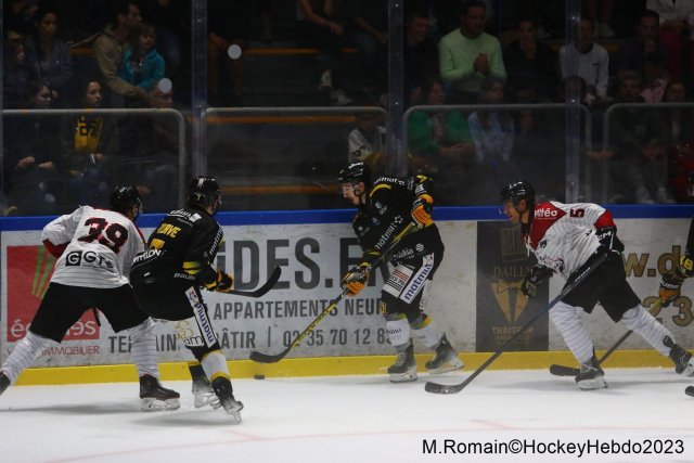 Photo hockey match Rouen - Bordeaux le 17/09/2023
