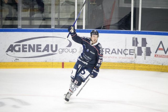 Photo hockey match Angers  - Briançon  le 15/09/2023