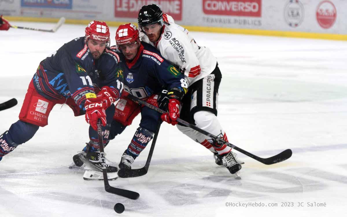 Grenoble  2 - 3 Chamonix 