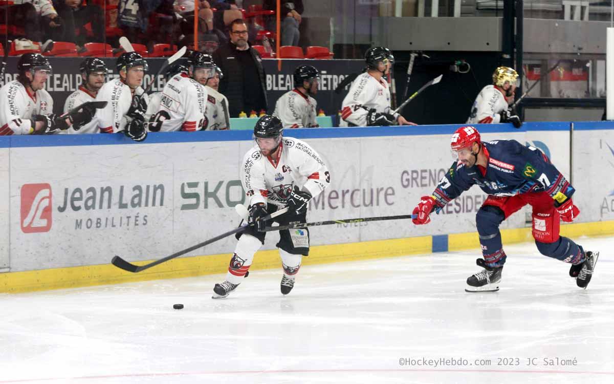 Grenoble  2 - 3 Chamonix 