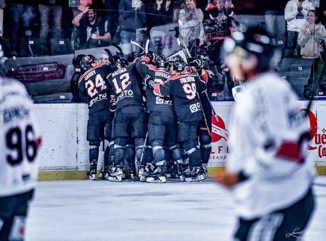 Photo hockey match Bordeaux - Chamonix  le 26/09/2023