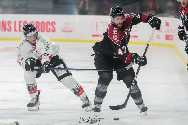Photo hockey match Bordeaux - Chamonix  le 26/09/2023