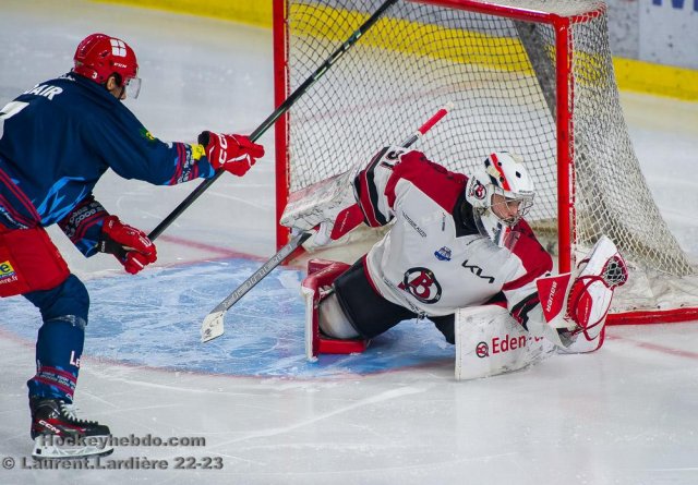 Photo hockey match Grenoble  - Briançon  le 26/09/2023