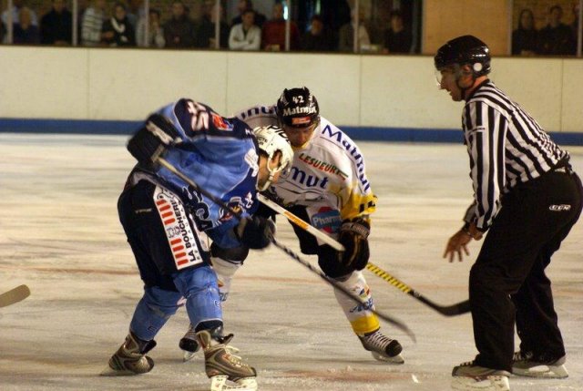 Photo hockey match Angers  - Rouen le 29/09/2009