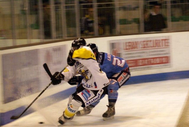 Photo hockey match Angers  - Rouen le 29/09/2009