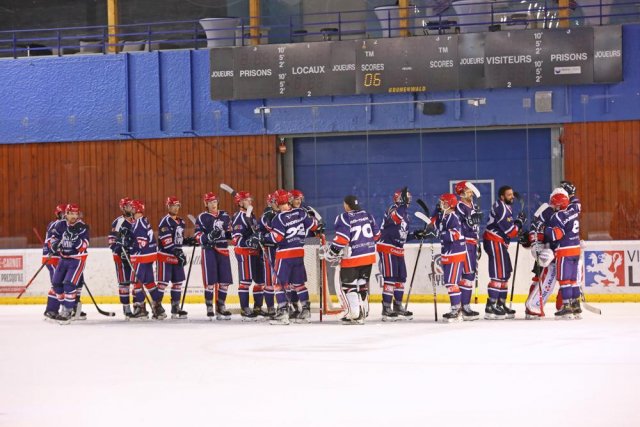 Photo hockey match Lyon - Mont-Blanc le 30/09/2023