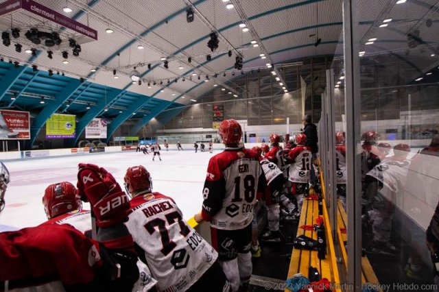 Photo hockey match Clermont-Ferrand - Annecy le 30/09/2023