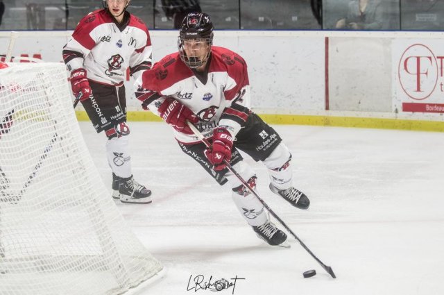 Photo hockey match Bordeaux - Briançon  le 03/10/2023
