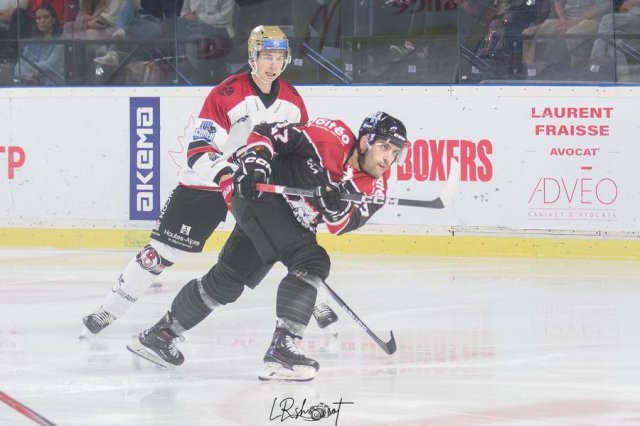 Photo hockey match Bordeaux - Briançon  le 03/10/2023
