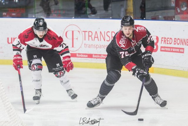 Photo hockey match Bordeaux - Briançon  le 03/10/2023