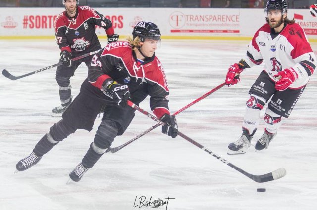 Photo hockey match Bordeaux - Briançon  le 03/10/2023