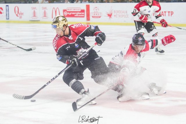 Photo hockey match Bordeaux - Briançon  le 03/10/2023