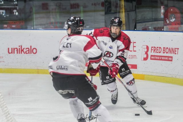Photo hockey match Bordeaux - Briançon  le 03/10/2023