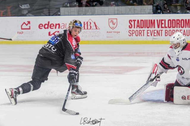 Photo hockey match Bordeaux - Briançon  le 03/10/2023