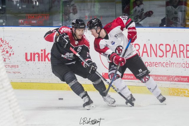 Photo hockey match Bordeaux - Briançon  le 03/10/2023
