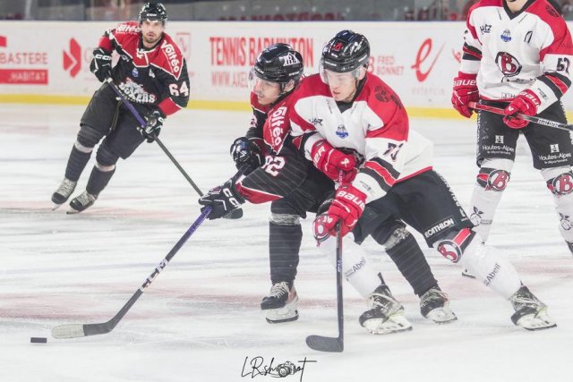 Photo hockey match Bordeaux - Briançon  le 03/10/2023