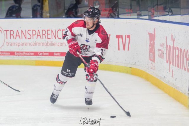 Photo hockey match Bordeaux - Briançon  le 03/10/2023