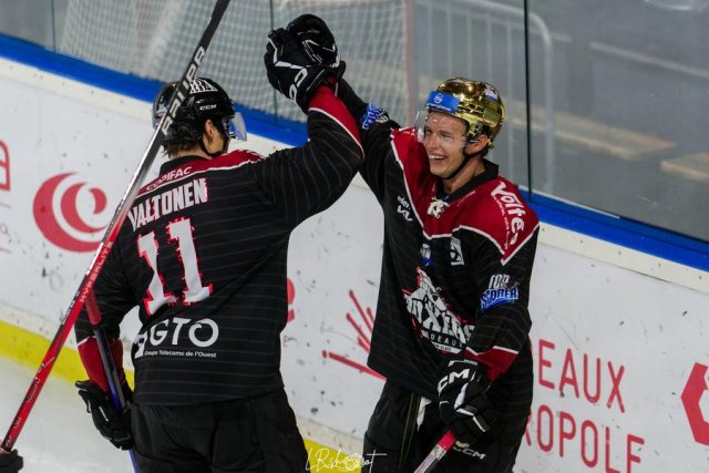 Photo hockey match Bordeaux - Briançon  le 03/10/2023