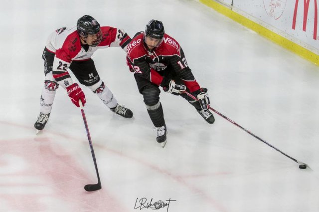 Photo hockey match Bordeaux - Briançon  le 03/10/2023