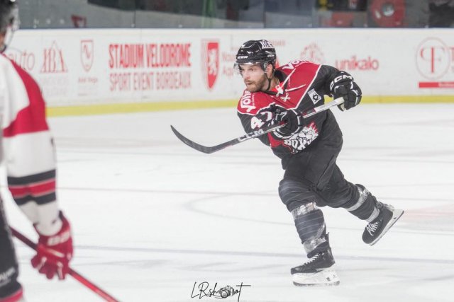 Photo hockey match Bordeaux - Briançon  le 03/10/2023