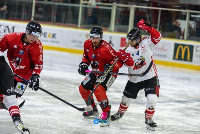 Photo hockey match Chamonix  - Nice le 06/10/2023