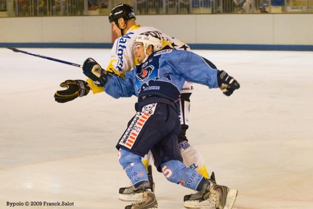 Photo hockey match Angers  - Rouen le 29/09/2009
