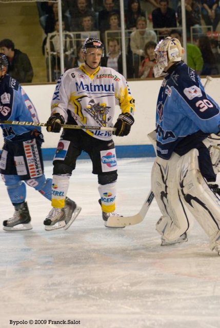 Photo hockey match Angers  - Rouen le 29/09/2009