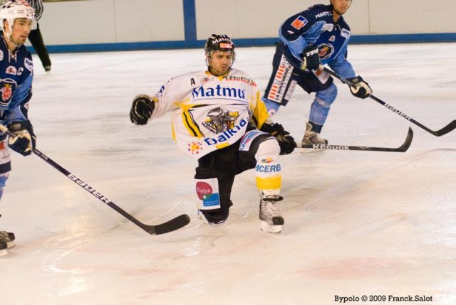 Photo hockey match Angers  - Rouen le 29/09/2009