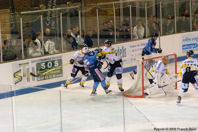 Photo hockey match Angers  - Rouen le 29/09/2009