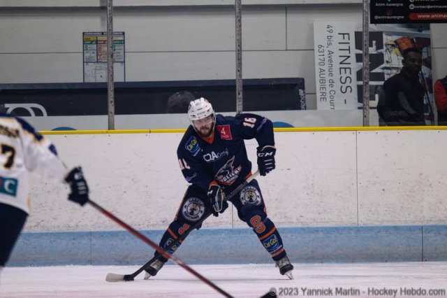 Photo hockey match Clermont-Ferrand - Villard-de-Lans le 07/10/2023