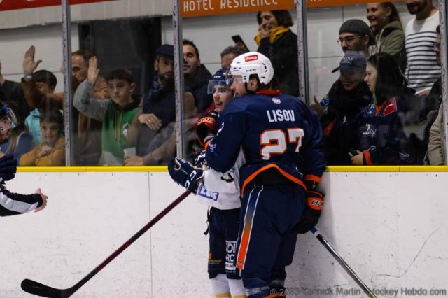 Photo hockey match Clermont-Ferrand - Villard-de-Lans le 07/10/2023