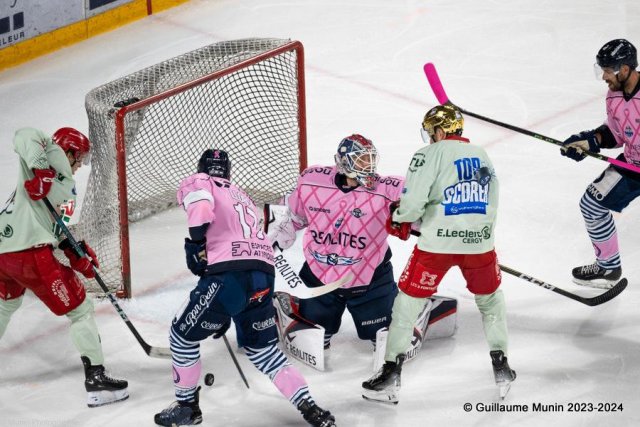 Photo hockey match Angers  - Cergy-Pontoise le 06/10/2023